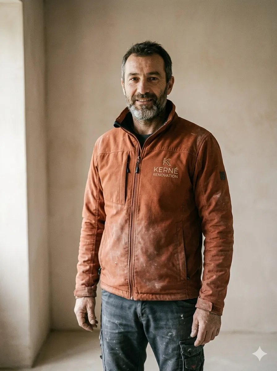 Portrait de l’artisan de Kerné Rénovation